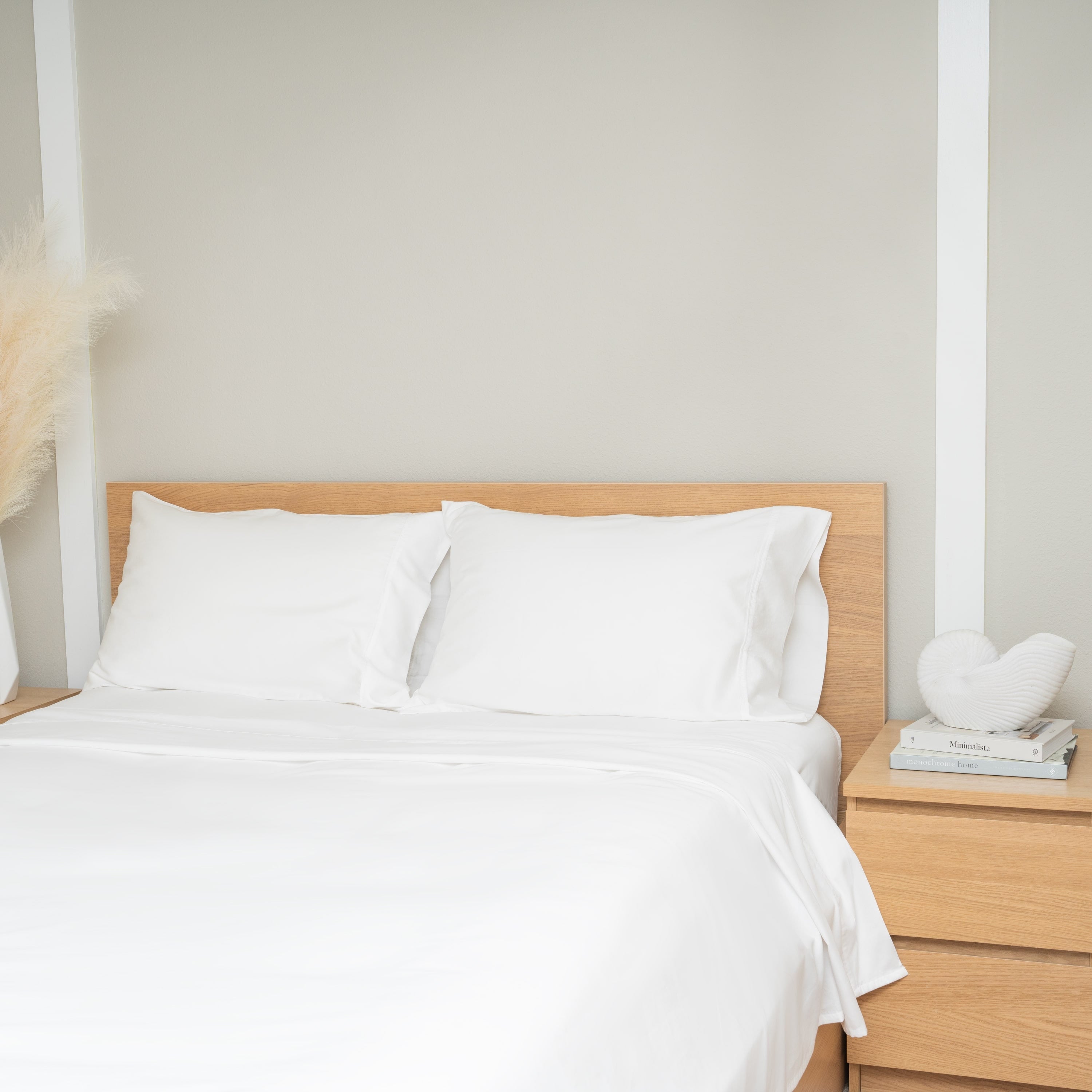 100% Gots Certified Organic Cotton Sheets For Cozy Sleep - Sateen Weave - Full Set Of Bedding Sheets & Pillowcases - 400 Threads