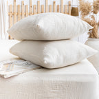 Washed Muslin Fitted Sheet, Organic Muslin Fitted Bed Sheet, Gots Certified Cotton Bedding, Breathable Cotton Sheet, King, Queen Size Fitted